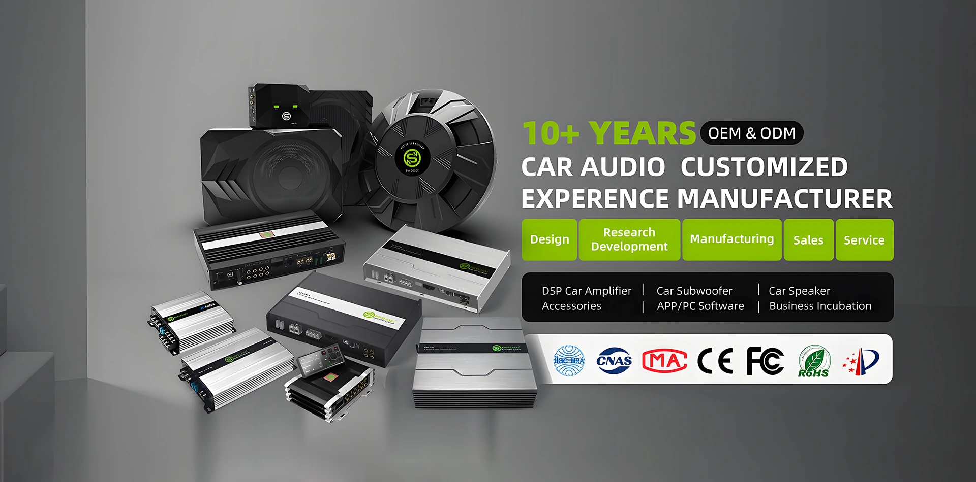 Fábrica de equipos de prueba de audio de automóvil