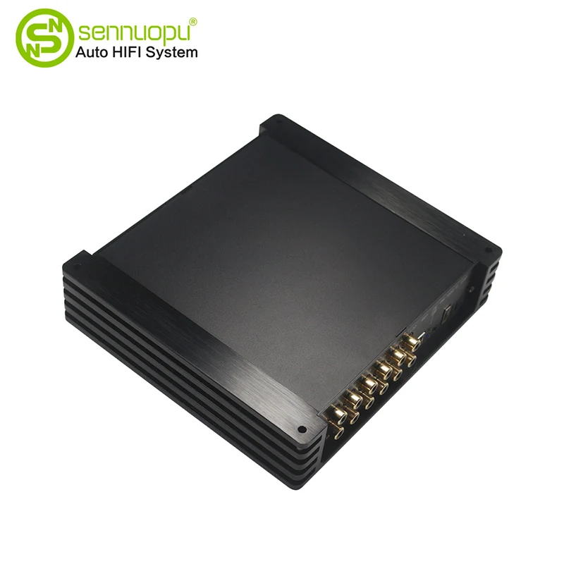 AMP para automóvil de alta potencia de 8 ch y procesador de sonido digital de 10 ch