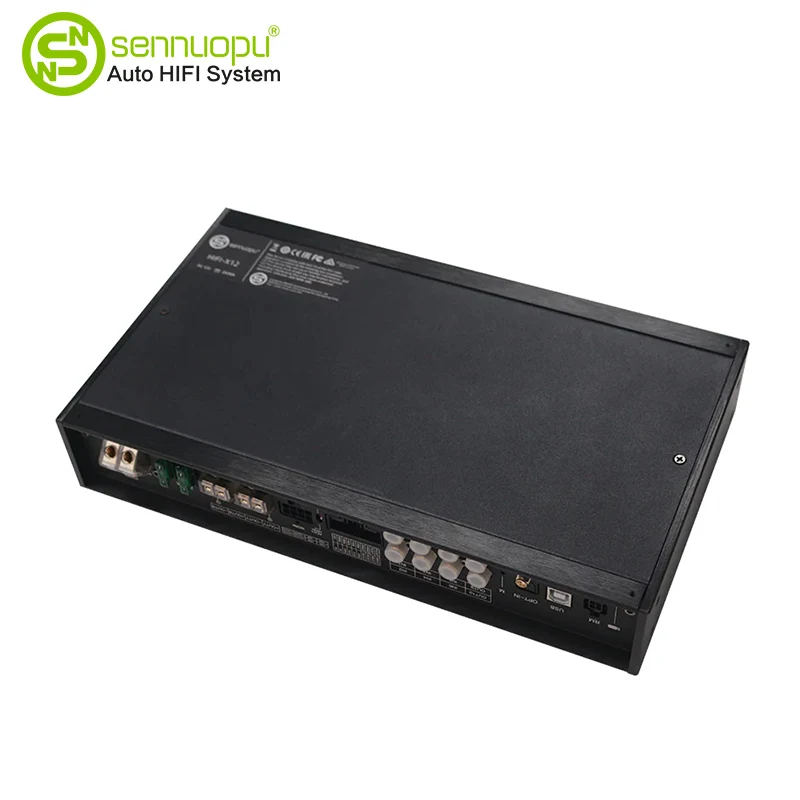 Amplificador de audio para automóviles de 8 canales con DSP de 10 canales