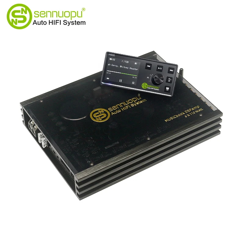 Amplificador DSP del automóvil 6*110 W 31 Equalizer de banda