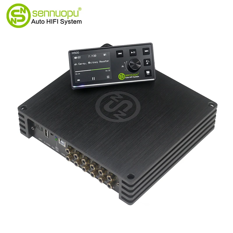 Audio de automóvil 8*50W DSP Amplificador con 10Ch
