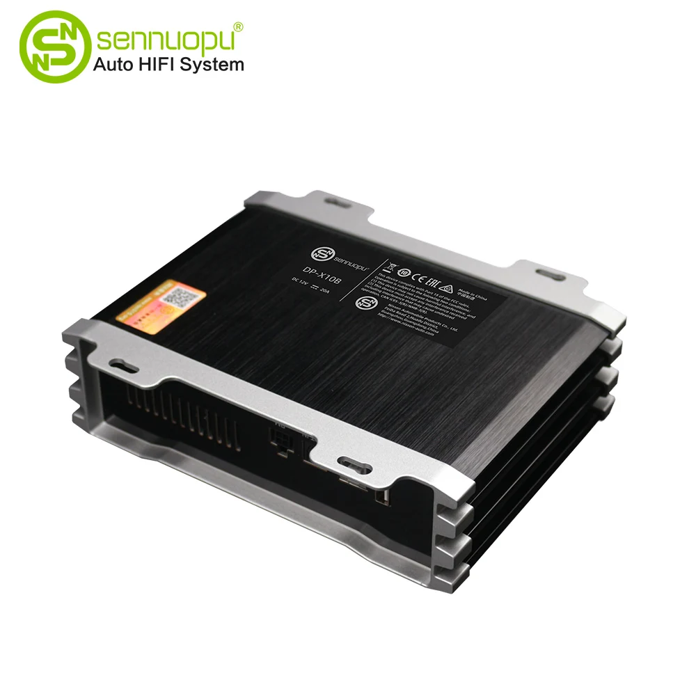Amplificador de sonido de automóvil 4 CH DSP Audio Procesadores de sonido digital de 8 canales