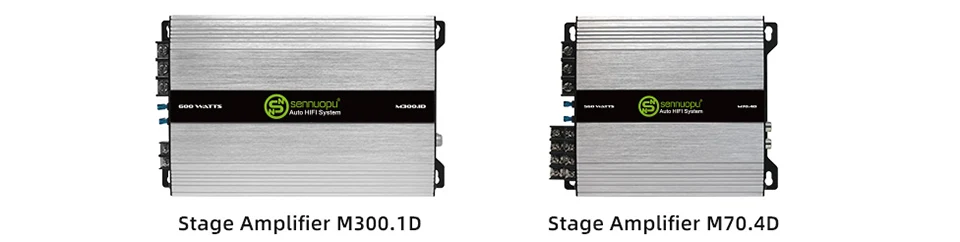 Car Sound Amplifier Class D Subwoofer Audio Processors