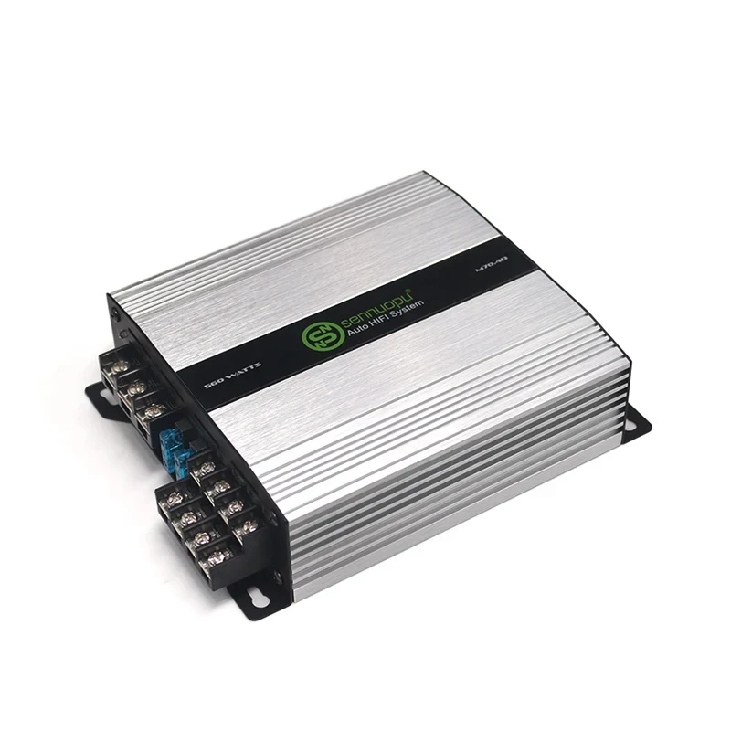Monoblock Car Sound Amplifier Class D Subwoofer Audio Processors
